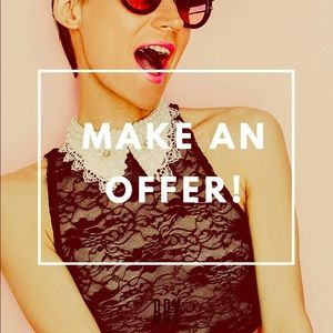 Make an offer! 💰 Happy Poshing!